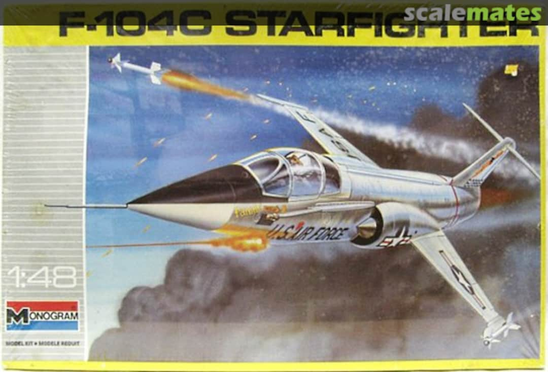 Boxart F-104C Starfighter 5455 Monogram