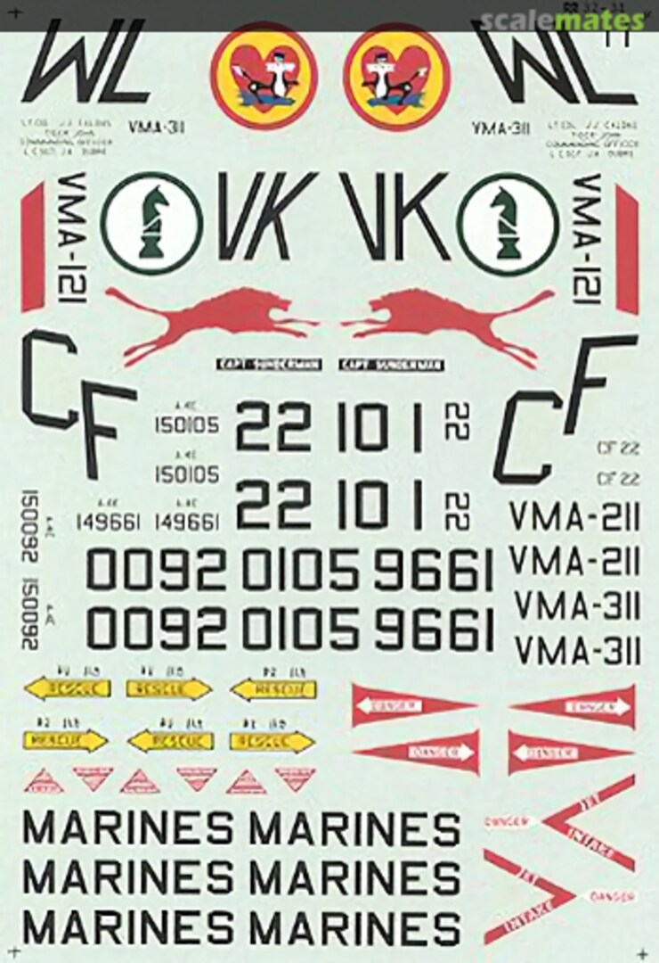 Boxart A-4E Skyhawks 32-38 SuperScale International