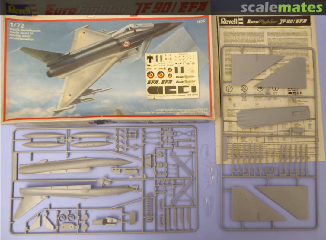 Contents EuroFighter JF90/EFA 4356 Revell