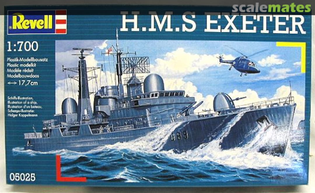 Boxart H.M.S. EXETER 05025 Revell