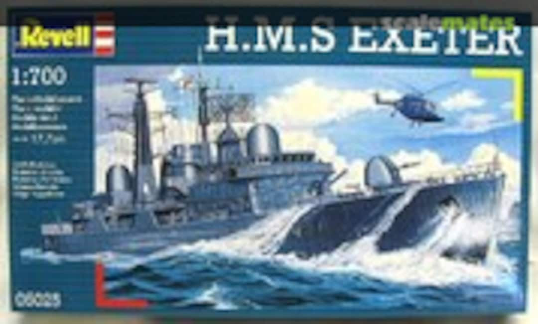 1:700 H.M.S. EXETER (Revell 05025)