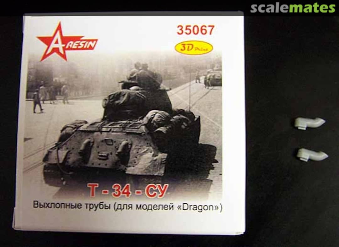 Boxart T-34 enhause 35067 A-Resin