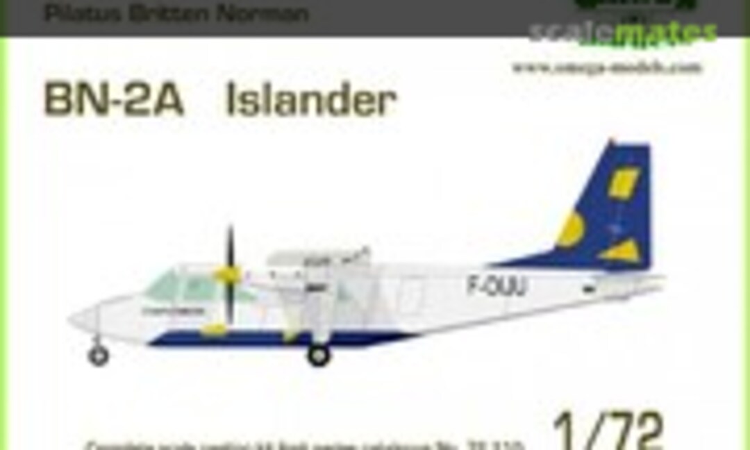 Pilatus Britten Norman BN-2A Islander (Omega Models 72110)