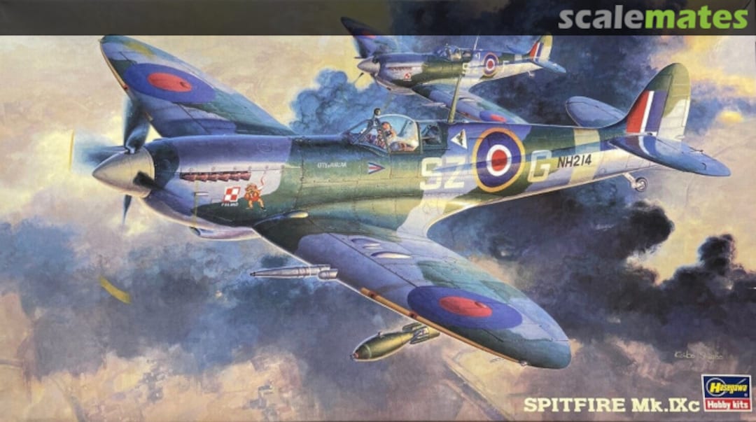 Boxart Spitfire Mk.IXc 09079 Hasegawa