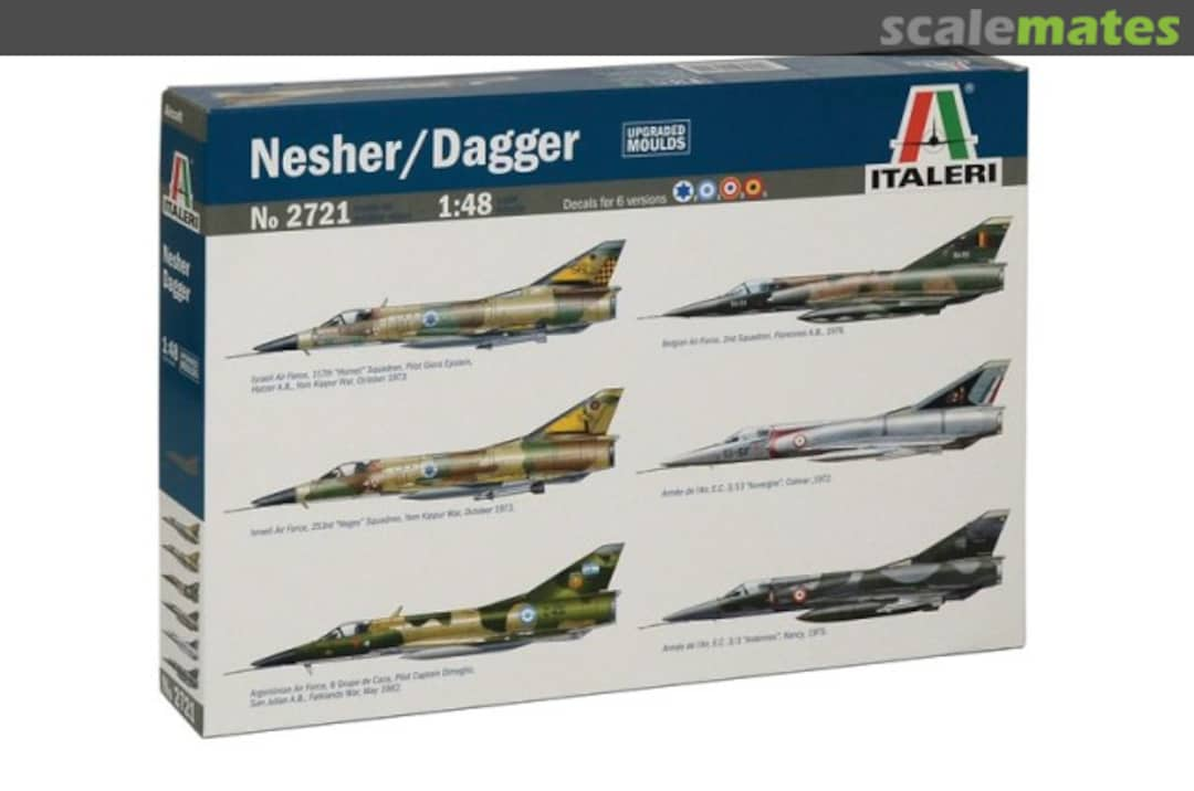 Boxart Nesher/Dagger 2721 Italeri