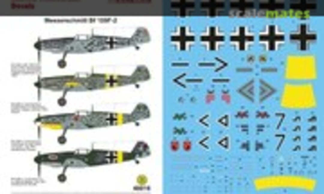 1:48 Messerschmitt Bf 109F-2 (Techmod 48016)