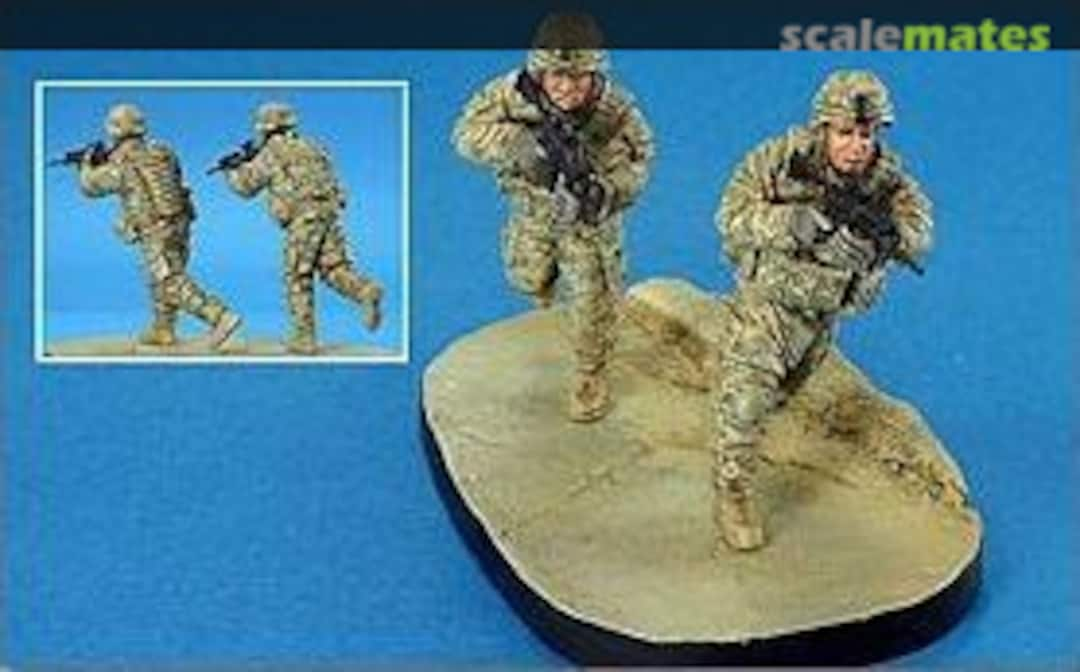 Boxart U.S. Stryker Brigade (III) O/F ACU Infantry HF702 Hobby Fan