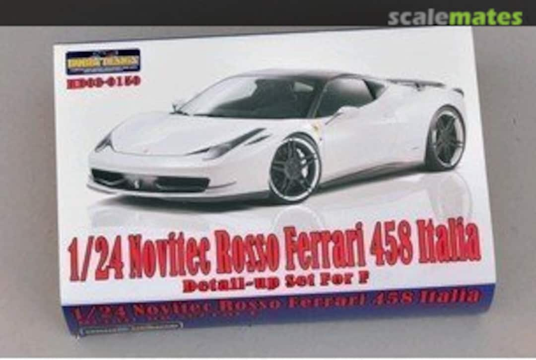 Boxart Novitec Rosso Ferrari 458 Italia HD03-0150 Hobby Design