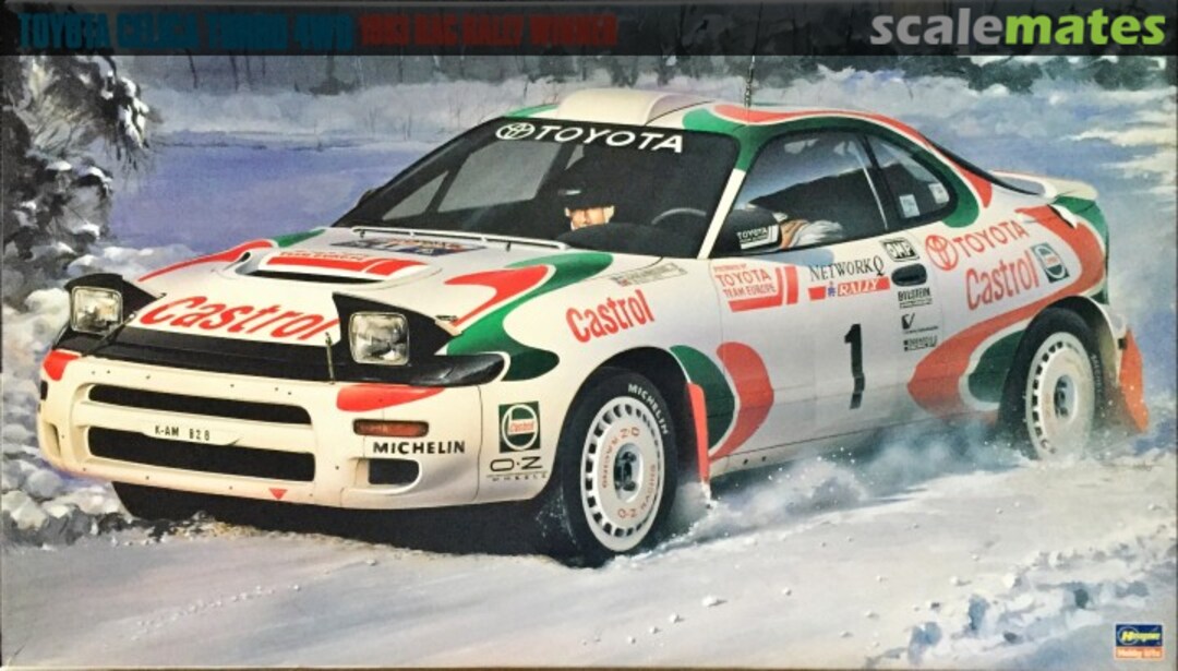 Boxart Toyota Celica Turbo 4WD 25061 Hasegawa