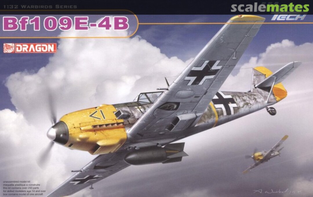 Boxart Bf109E-4B 3225 Dragon