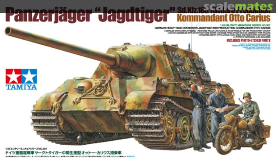 Boxart Jagdtiger Mid Production 35307 Tamiya