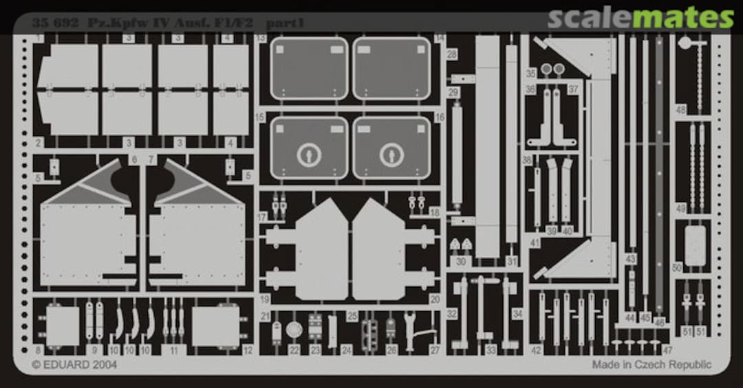 Boxart Pz.IV Ausf.F1/F2 35692 Eduard
