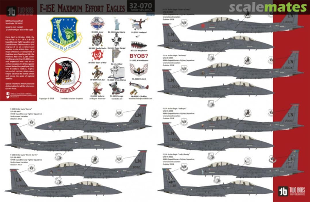 Boxart F-15E 32-070 TwoBobs Aviation Graphics