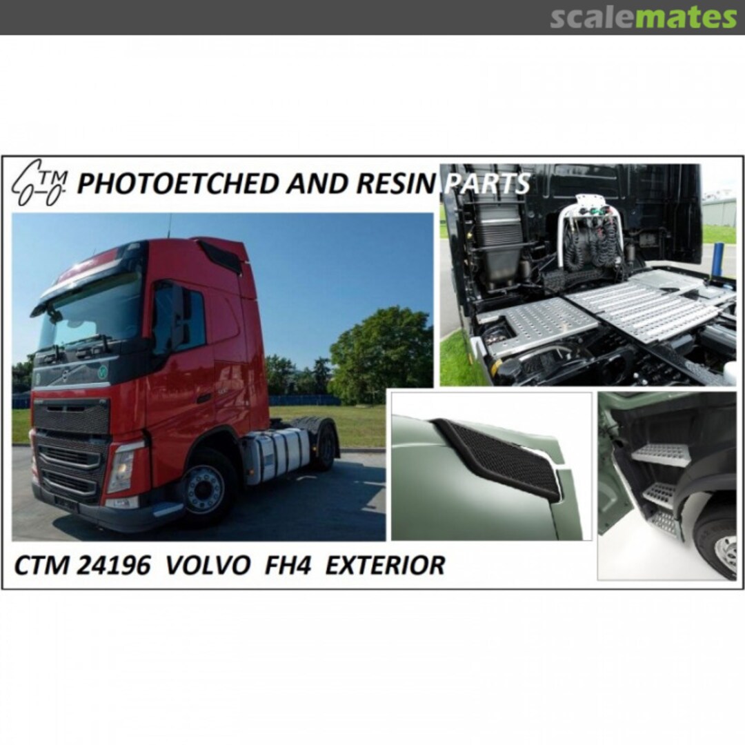 Boxart Volvo FH4 exterior CTM 24196 Czech Truck Model