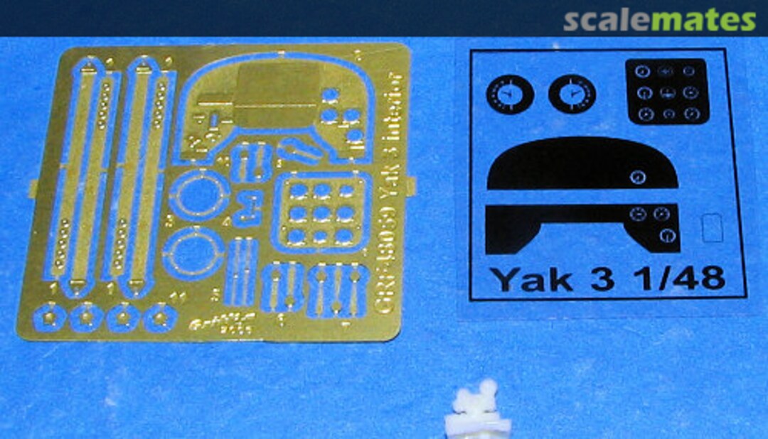 Boxart Yak-3 cockpit set GRF48059 Griffon Model Accessories