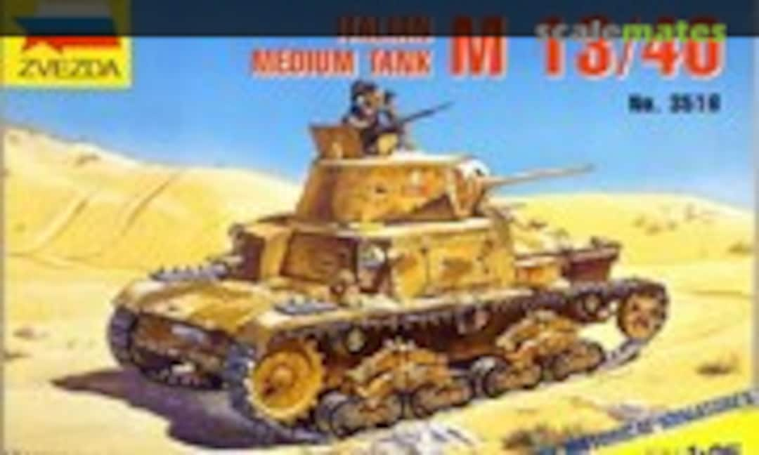 1:35 Italian Medium Tank M13/40 (Zvezda 3516)