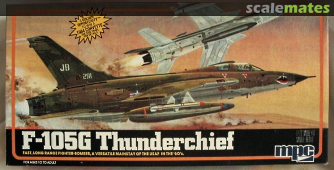 Boxart F-105G Thunderchief 1-4408 MPC