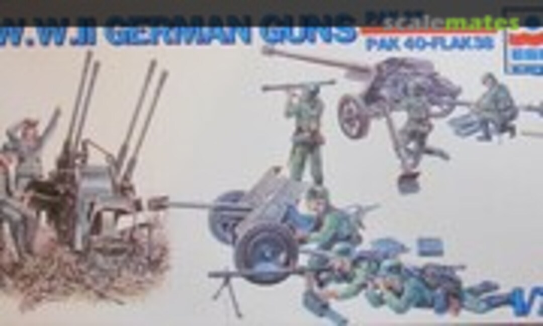 1:72 Pak 36, Pak 40, Flak 38 (ESCI/ERTL 8350)