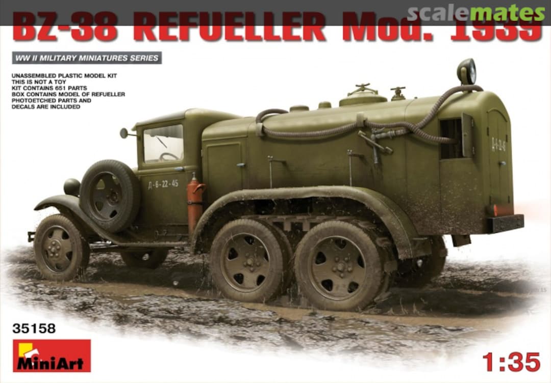 Boxart BZ-38 Refueller 35158 MiniArt