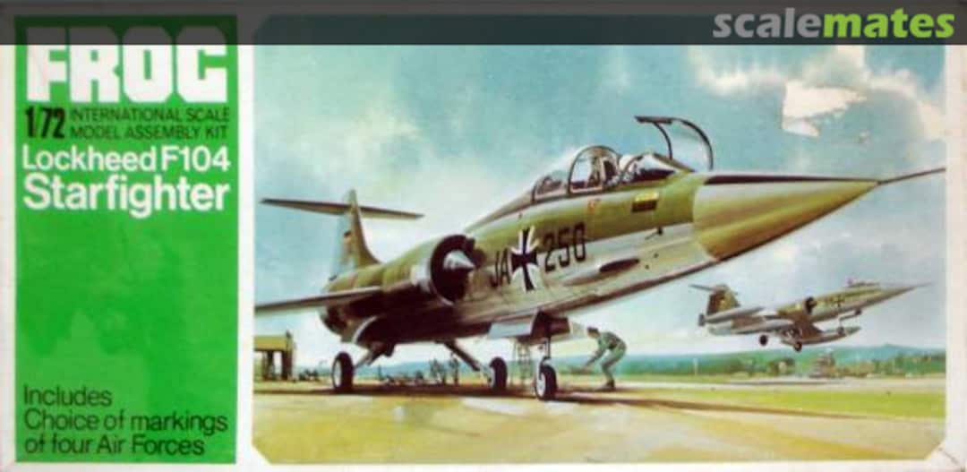 Boxart Lockheed F.104 Starfighter F268 FROG