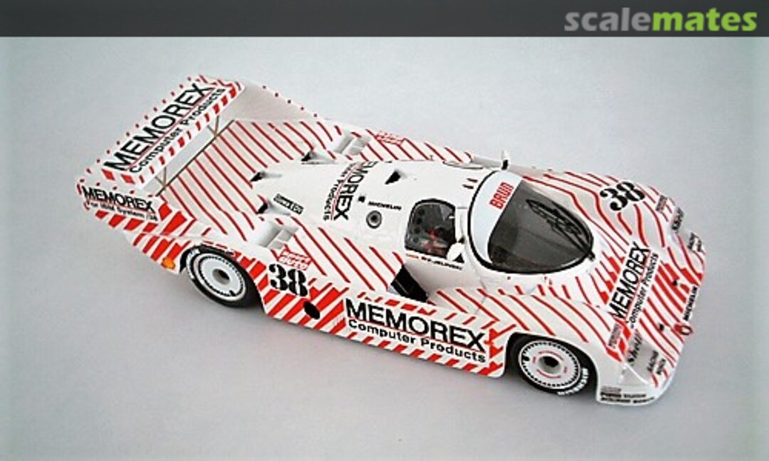 Boxart Porsche 962 C #115 "Memorex" RM502D Romue Models