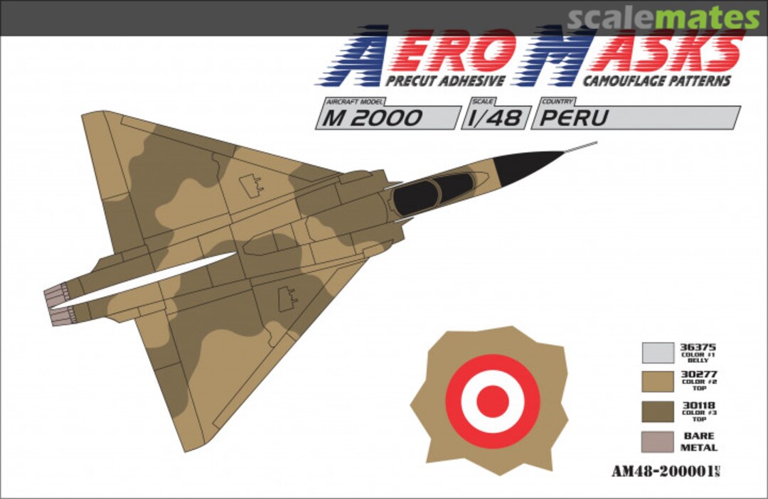 Boxart M 2000 Peru AM48-200001 AeroMasks