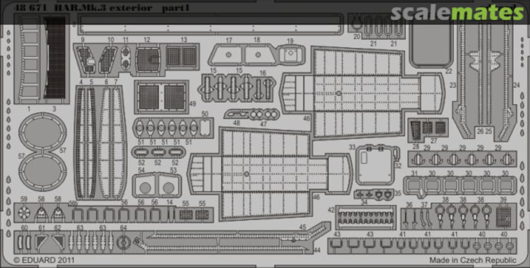 Boxart HAR.Mk.3 exterior 48671 Eduard