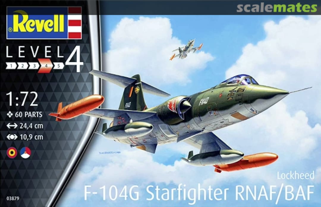 Boxart Lockheed F-104G Starfighter RNAF/BAF 03879 Revell