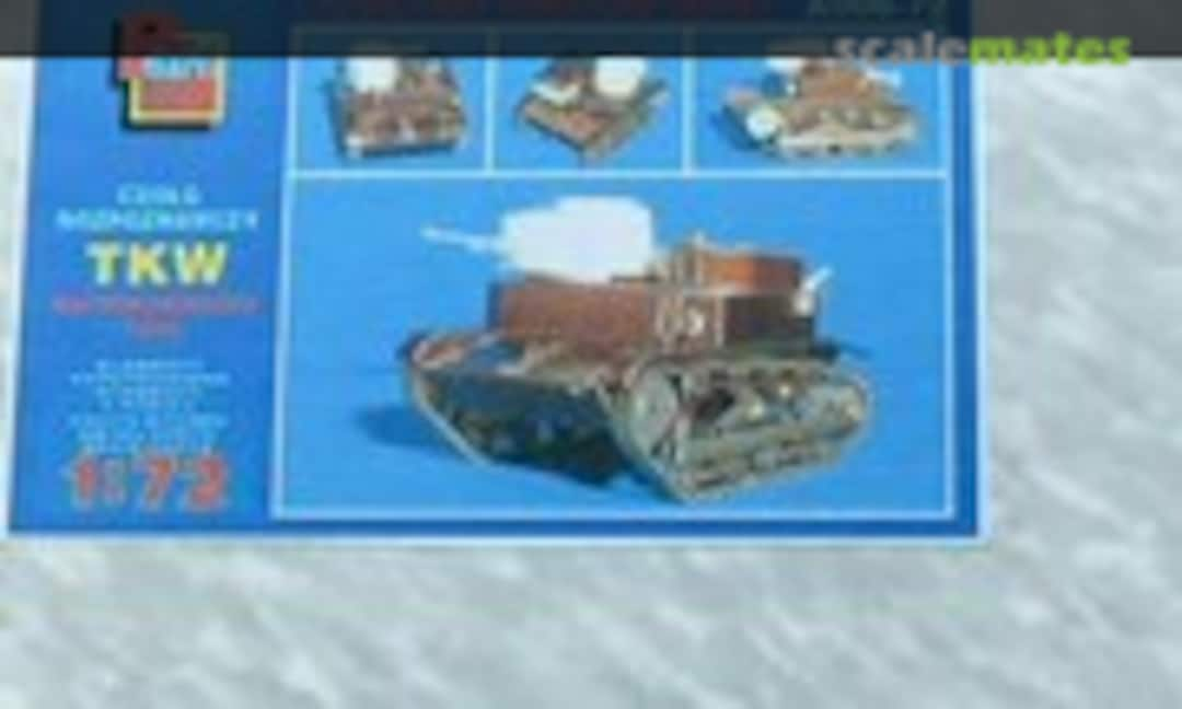 1:72 TKW Reconnaissance tank (Part A006-72)