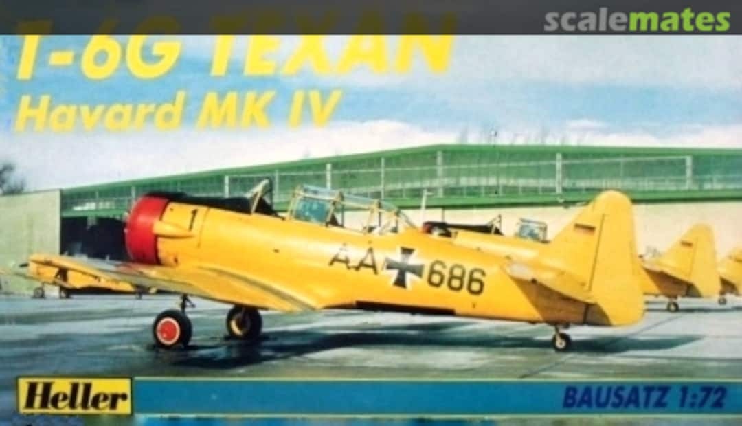 Boxart North American T-6G Texan Havard MK IV 80204 Heller