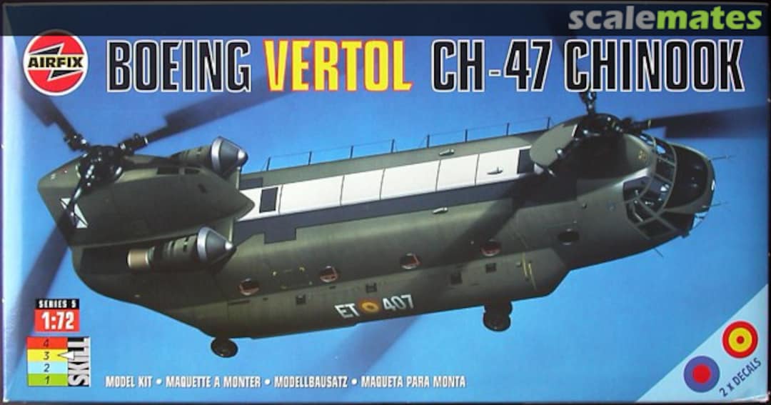 Boxart Boeing Vertol CH-47 Chinook 05030 Airfix