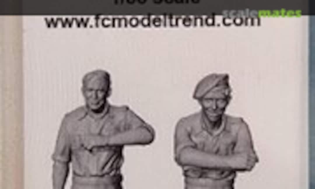 1:35 Spanish civil war national tank crew, set 2 (FC Model Trend 35948)