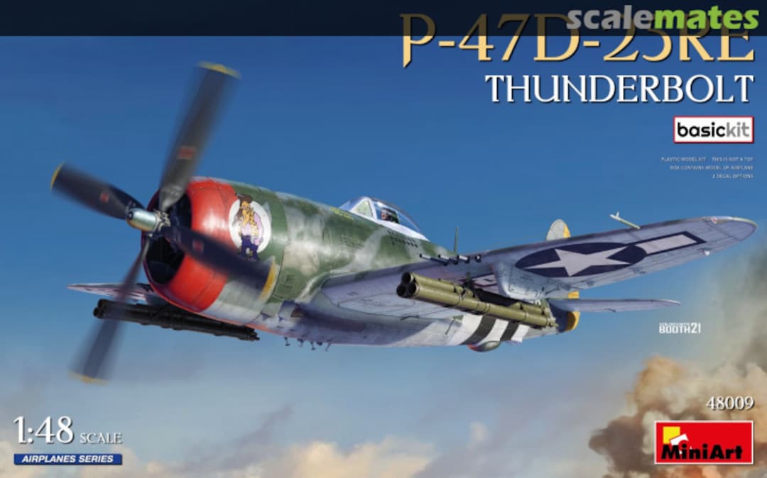 Boxart P-47D-25RE Thunderbolt 48009 MiniArt