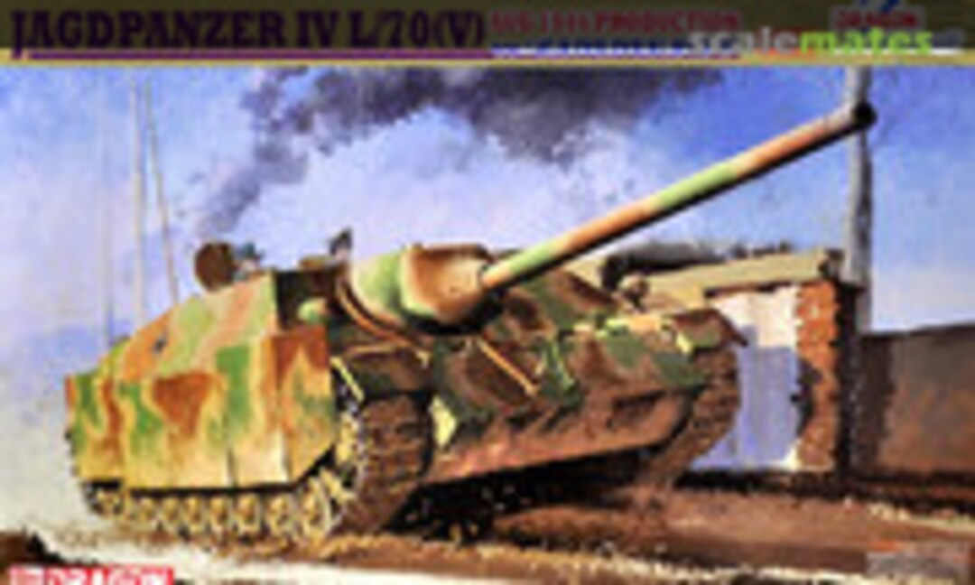 1:35 Jagdpanzer IV L/70(V) Aug 1944 Production w/Zimmerit (Dragon 6589MT)