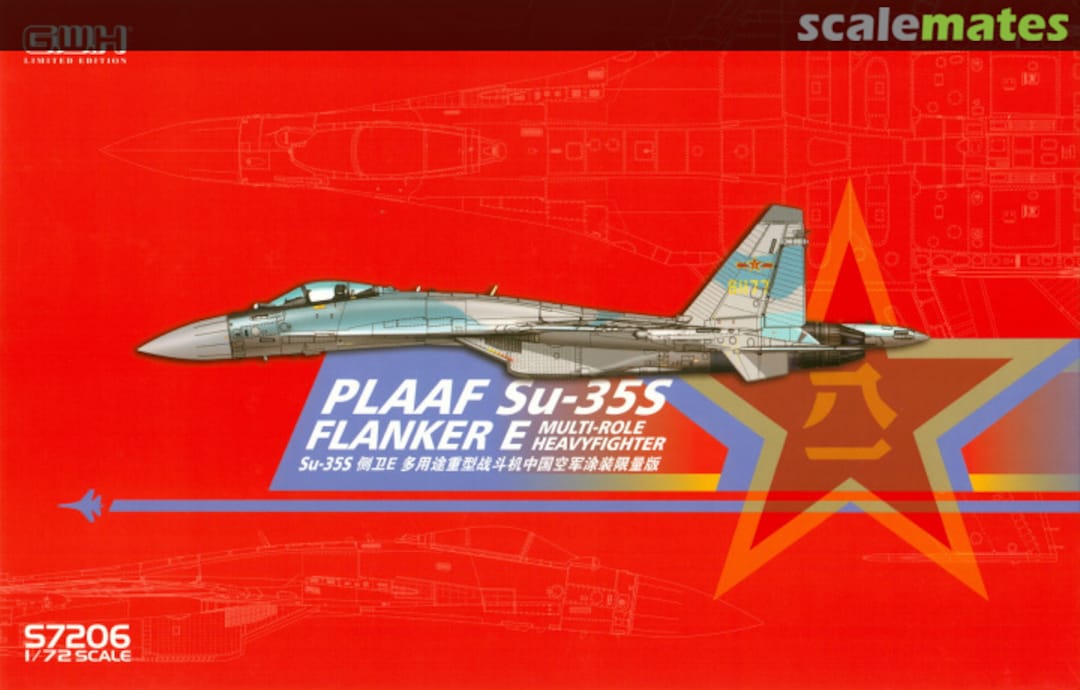 Boxart Su-35S Flanker E S7206 Great Wall Hobby