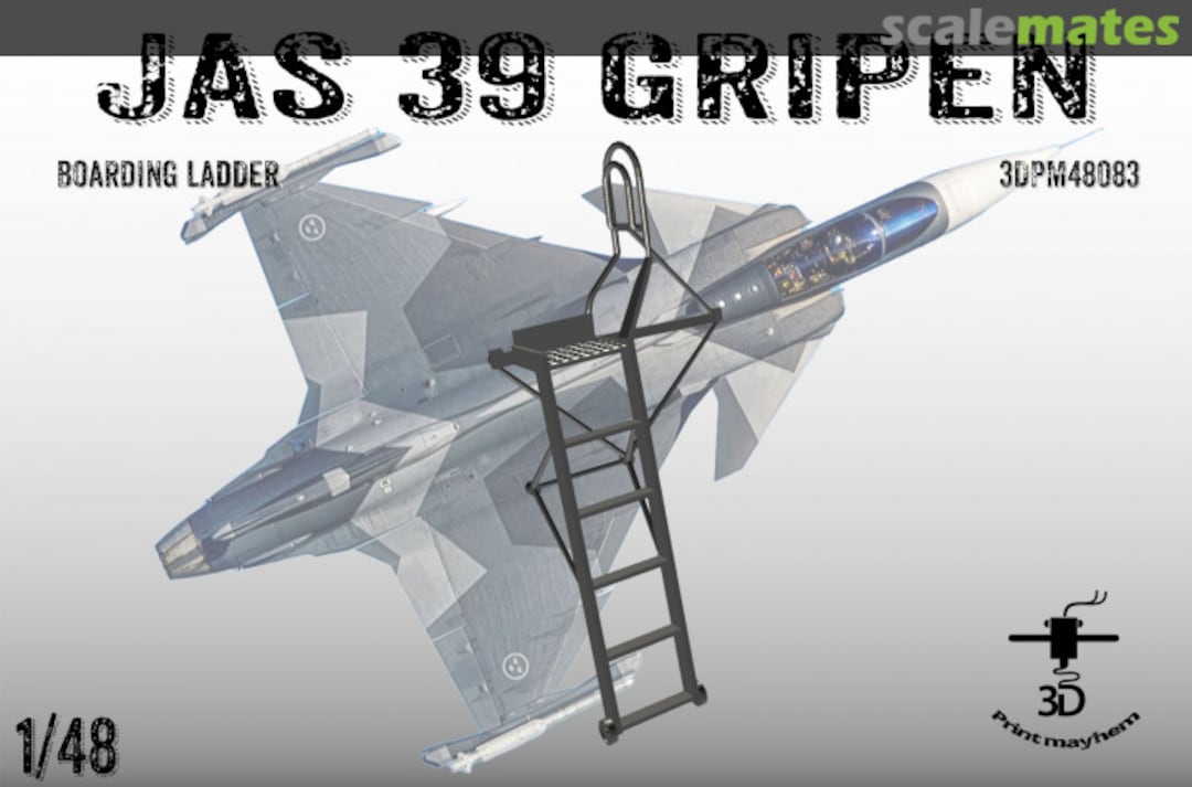 Boxart Jas 39 Gripen Boarding ladder 3DPM48083 3D Print Mayhem