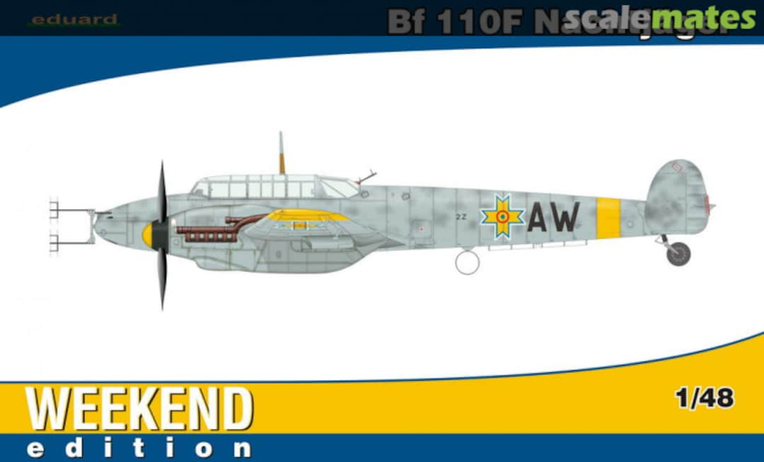 Boxart Bf-110F Nachtjäger 84145 Eduard