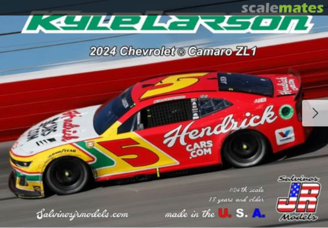 Boxart Kyle Larson HMC2024KLDA Salvinos JR Models