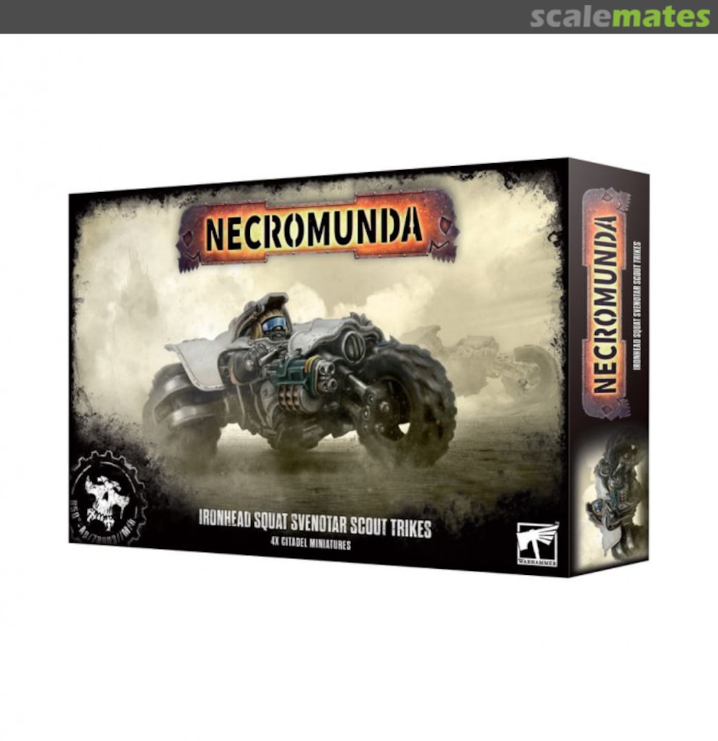 Boxart Ironhead Squat Svenotar Scout Trikes 301-54 Games Workshop