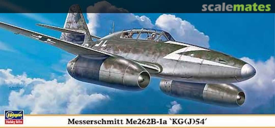 Boxart Messerschmitt Me262B-1a `KG(J)54´ 00917 Hasegawa