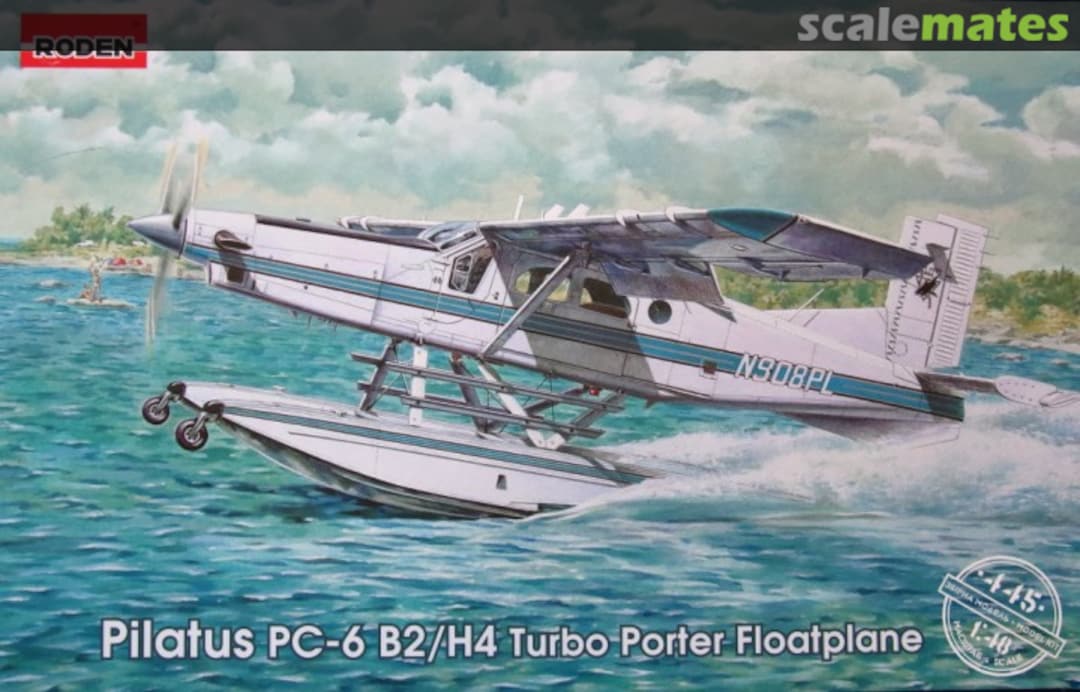 Boxart Pilatus PC-6 B2/H4 Turbo Porter Floatplane 445 Roden