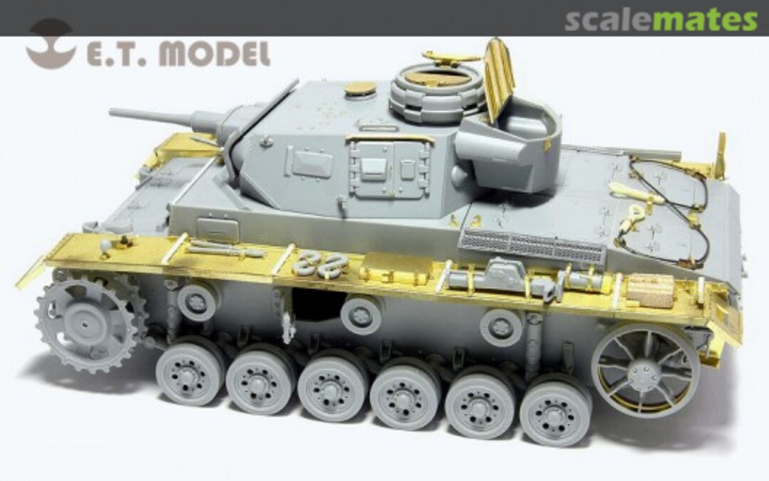 Boxart Pz.Kpfw.III Ausf.J Basic Set E35-030 E.T. Model