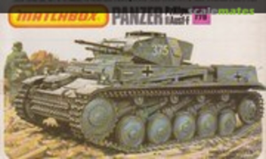 1:76 Pz.Kpfw. II Ausf. F (Matchbox PK-81)