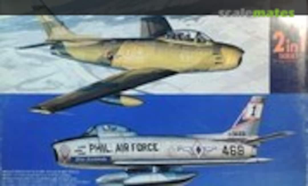 1:72 F-86F Sabre ROKAF &amp; Phil. Air Force (Blue Diamonds) (Fujimi 35504)