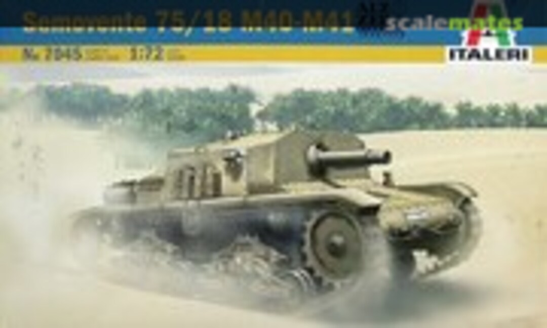 1:72 Semovente 75/18 M40-M41 (Italeri 7045)