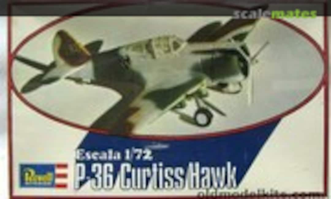 1:72 P-36 Curtiss Hawk (Revell/Kikoler H-22)