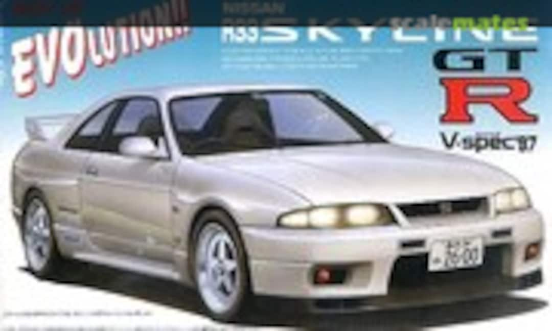 1:24 Nissan R33 Skyline GT-R V-Spec '97 (Fujimi 04407)