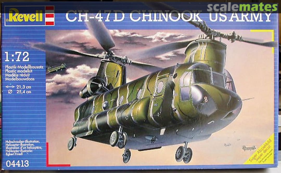 Boxart CH-47D Chinook US Army 04413 Revell