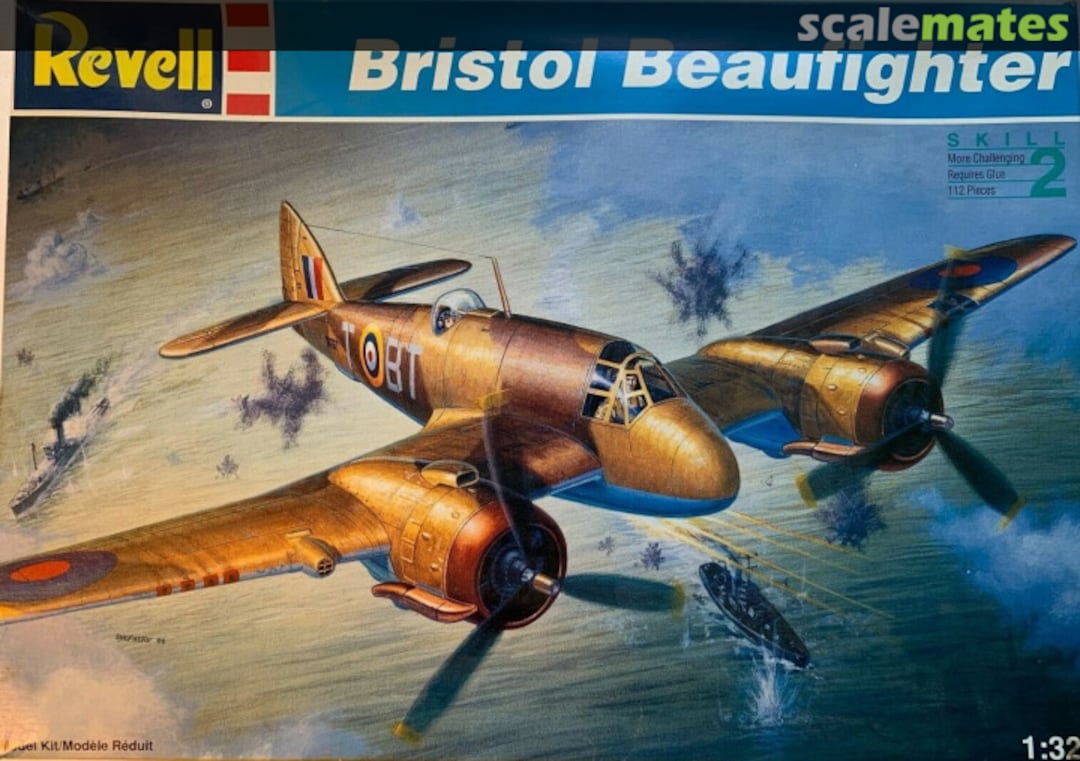 Boxart Bristol Beaufighter 4660 Revell