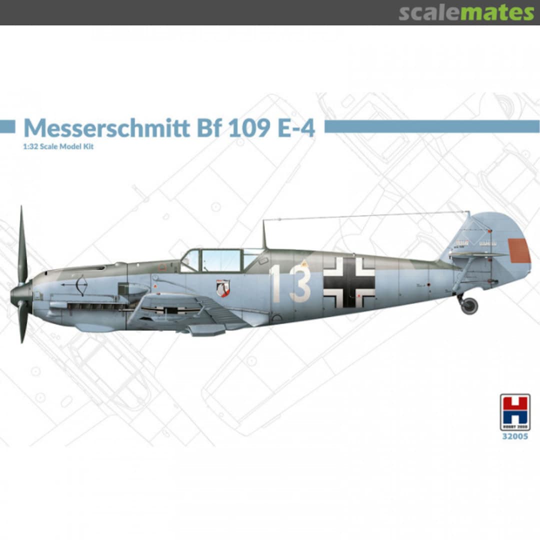 Boxart Messerschmitt Bf 109 E-4 32005 Hobby 2000